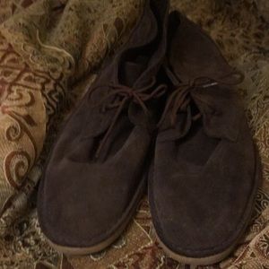 Topman Brown Suede Chukka Boots. Size 43